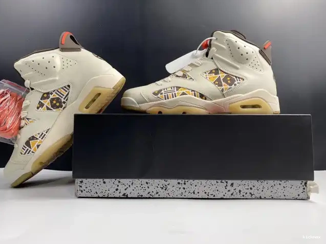 Rep MAX AIR Brown (2020) CZ4152-100 Jordan 6 Retro Sail Quai54 0604